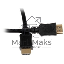Кабель Cablexpert HDMI CC-HDMI4L-1M, 19M/19M, v2.0, серия Light, позол.разъемы, экран, 1м, черный, пакет