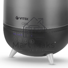Увлажнитель воздуха Vitek VT-2356 Midnight черный, 15 м², 2 л, ультразвуковой, верхний залив воды
