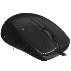 Мышь проводная Oklick 185V2 черный, 1200 dpi, USB, кнопки - 3