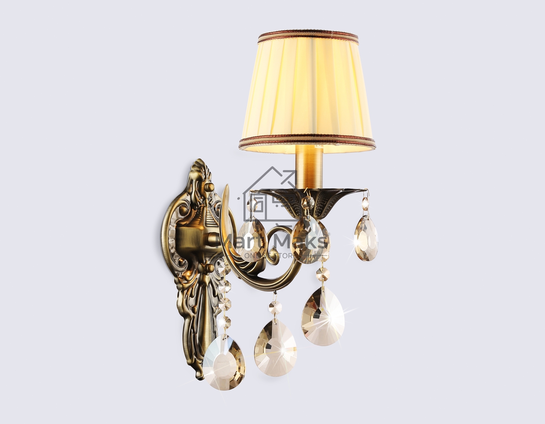 Светильник Ambrella light TR4578 SB/WH бронза/белый E14 max 40W 405*130*230