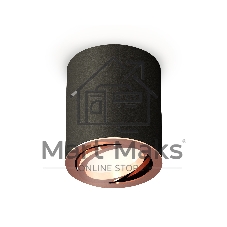 Светильник Ambrella Light XS7422004 SBK/PPG черный песок/золото розовое полированное MR16 GU5.3 (C7422, N7005)