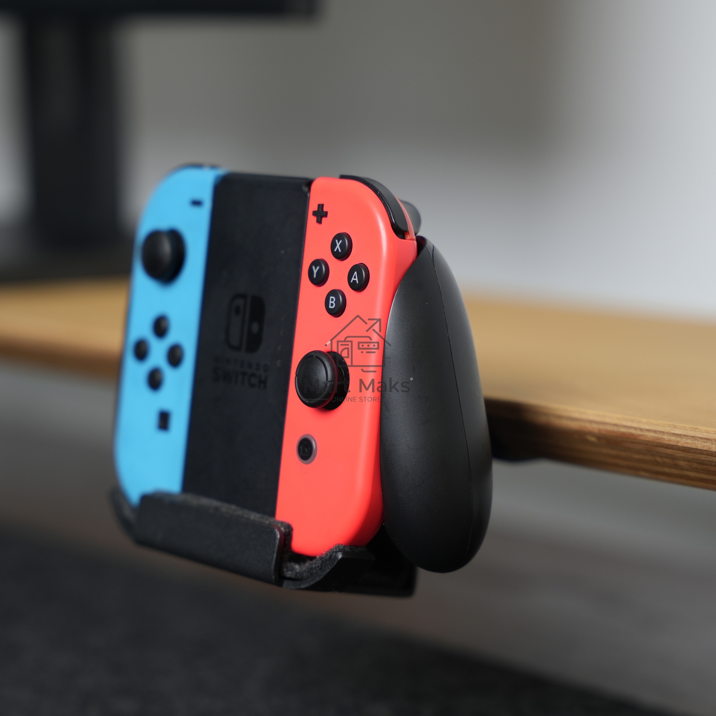 Кронштейн Gamepad Stand GEEK NOOK Nintendo Switch 19.1x5.6x11.6 см, черный