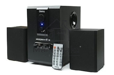 Колонки Dialog Progressive AP-150 черный акустические колонки 2.1, 5W+2*2,5W RMS, USB+SD reader