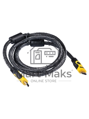 Кабель аудио-видео Buro HDMI (m)/HDMI (m) 1.8м.HDMI 19M-19M BRAID