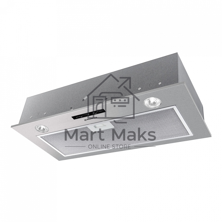 Вытяжка встраиваемая Maunfeld Crosby Light 60 нержавеющая сталь, 60 см, 850 куб. м/ч, 48 дБ