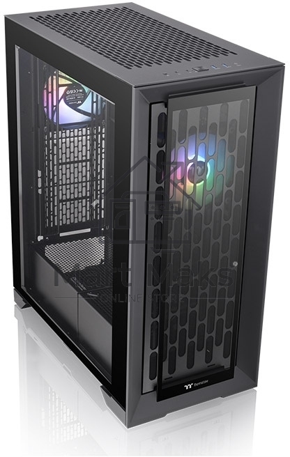 Компьютерный корпус Thermaltake CTE T500 TG ARGB черный без БП ATX 3x140mm 2xUSB3.0 1xUSB3.1 audio bott PSU