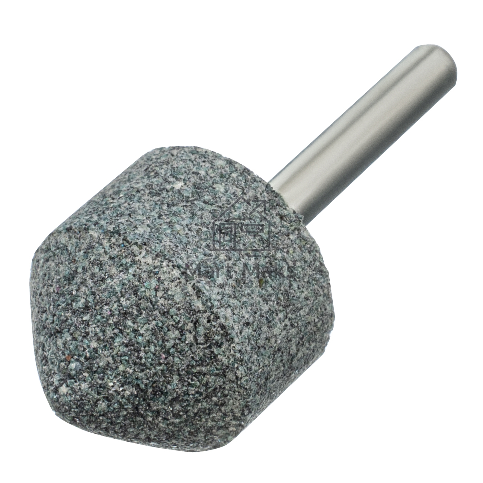 Шарошка абразивная, конус, для дрели, 25 x 25 мм, хвостовик d6 мм, 63С Denzel