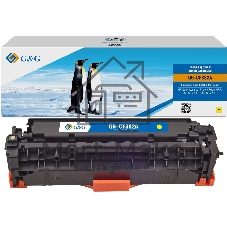 Картридж лазерный G&G GG-CF382A желтый (2700 стр.) для HP LJ Pro M476dn/M476nw/M476dw