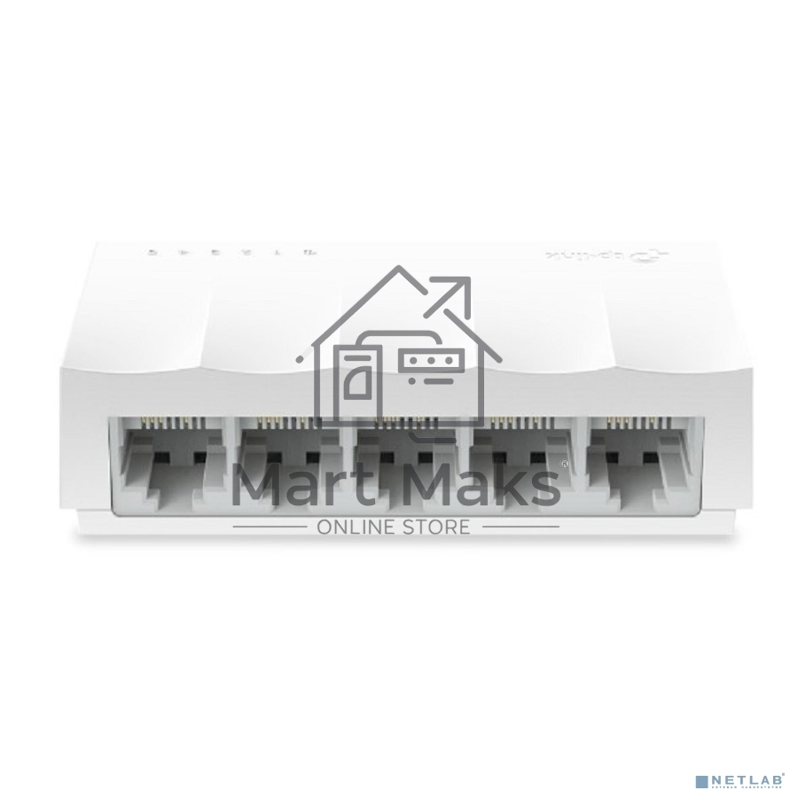 Коммутатор роутер TP-Link LS1005, 5 портов Ethernet 100 Мбит/с