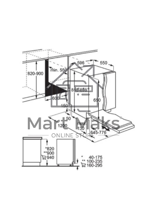Встраиваемая посудомоечная машина Electrolux KES27200L 60 см, загрузка на 13 комплектов посуды, сенсорное управление, 6 программ