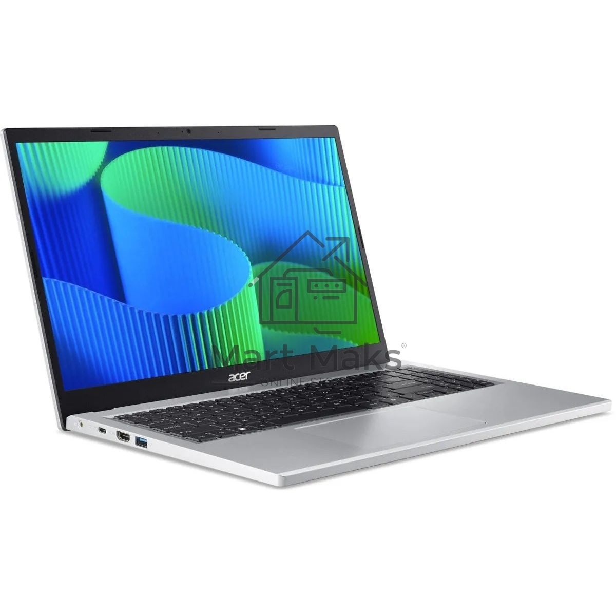 Ноутбук Acer Extensa 15 EX215-34-P0AB N200 8Gb SSD256Gb Intel UHD Graphics 15.6