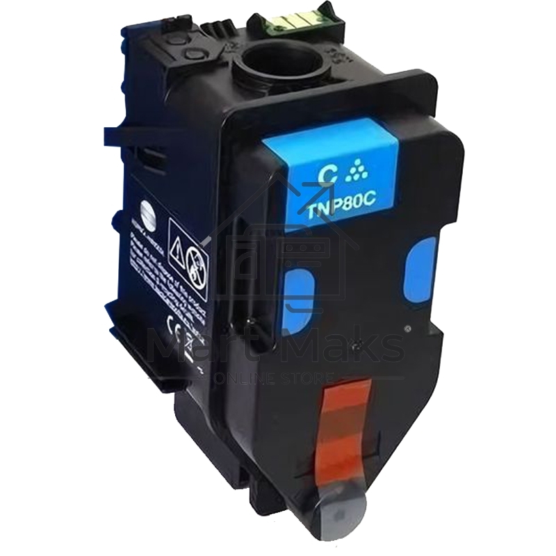 Картридж лазерный Konica-Minolta bizhub C3320i голубой TNP-80C