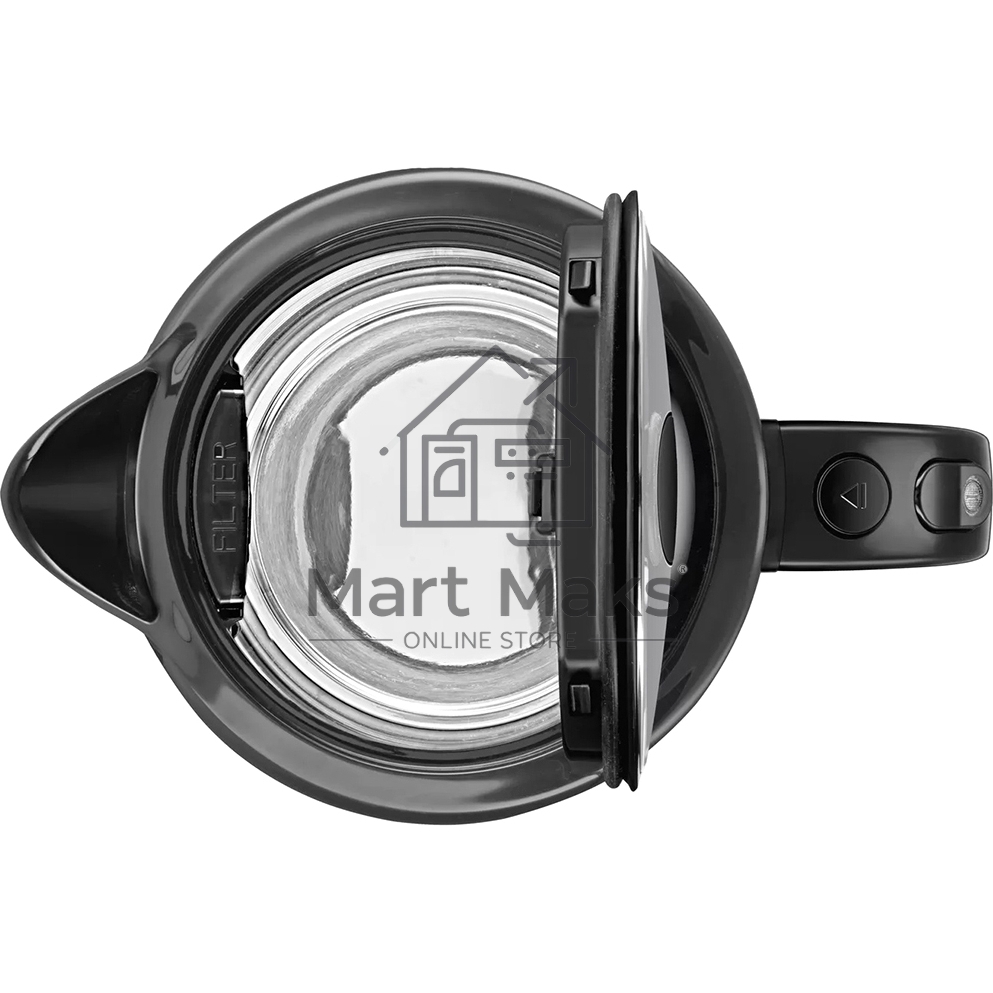 Чайник электрический Bosch TWK70B03 1.7л. 2400Вт черный (корпус: стекло)