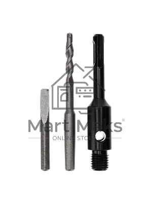 Хвостовик для коронки KRANZ М16х120мм SDS PLUS