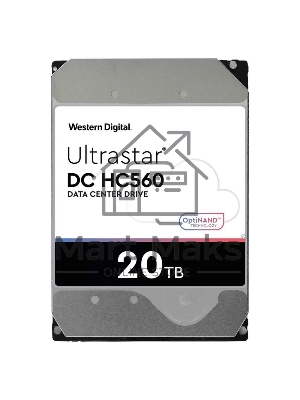 Жесткий диск Western Digital HDD WUH722020BLE604 20Tb 7200rpm SATA-III 512Mb 3.5