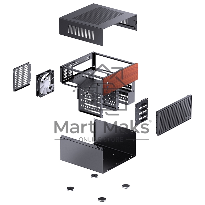 Компьютерный корпус JONSBO Computer Case N4 black