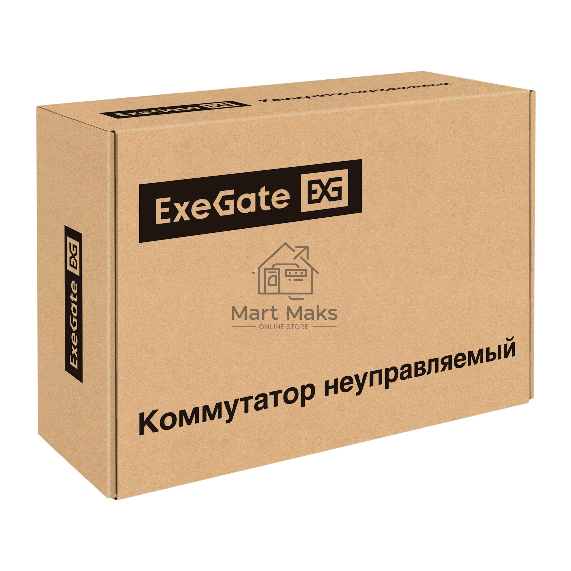 Коммутатор неуправляемый ExeGate EDGS-1006D.4PoE-65W (6-портовый гигабитный UTP 10/100/1000 Base-T: 4 порта IEEE 802.3af (PoE), мощность PoE: 15,4W, суммарно 65W, 2 порта RJ45 uplink, настенный/настольный, металлический корпус)
