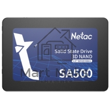 Накопитель SSD Netac SA500, 128Gb, SATA III, 2.5