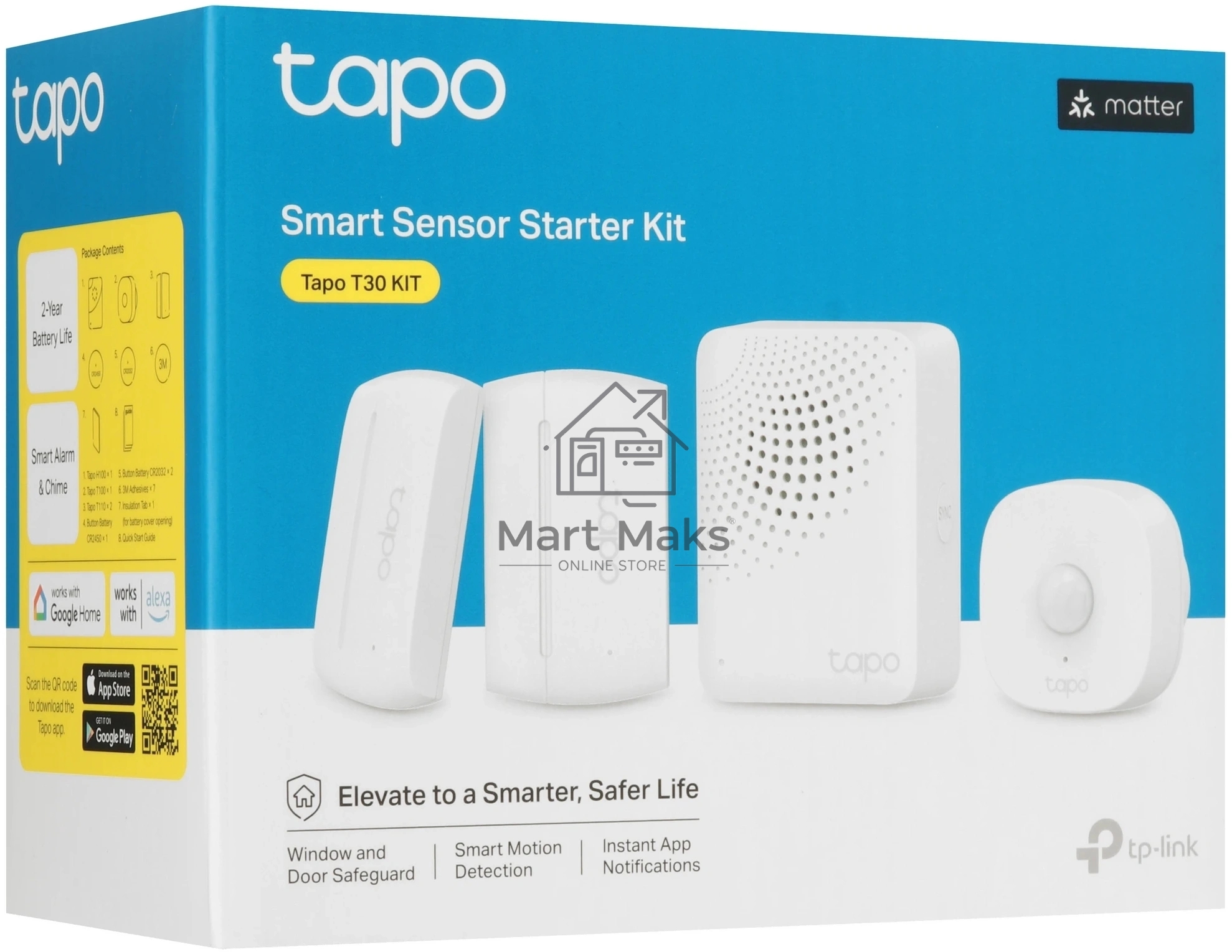 Датчик утечки воды TP-Link Tapo T30 KIT