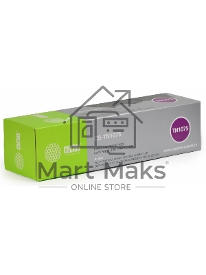 Картридж лазерный Cactus CS-TN1075 черный (1000 стр.) для Brother HL-1110/1112/1510/1512/1810/1815