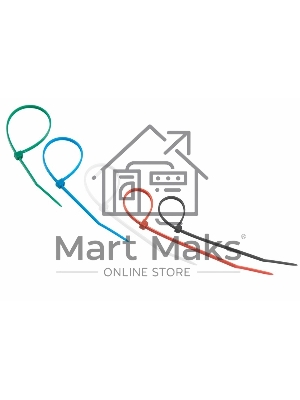 Хомут-стяжкa нeйлонoвая Rexant 150x2,5 мм, цветная, упаковка 25 шт.