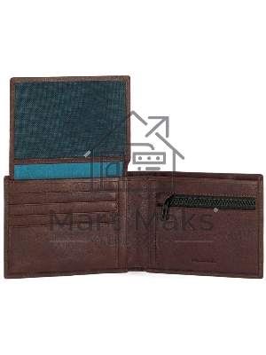 Кошелек мужской Piquadro Harper PU5761APR/TM темно-коричневый натур.кожа