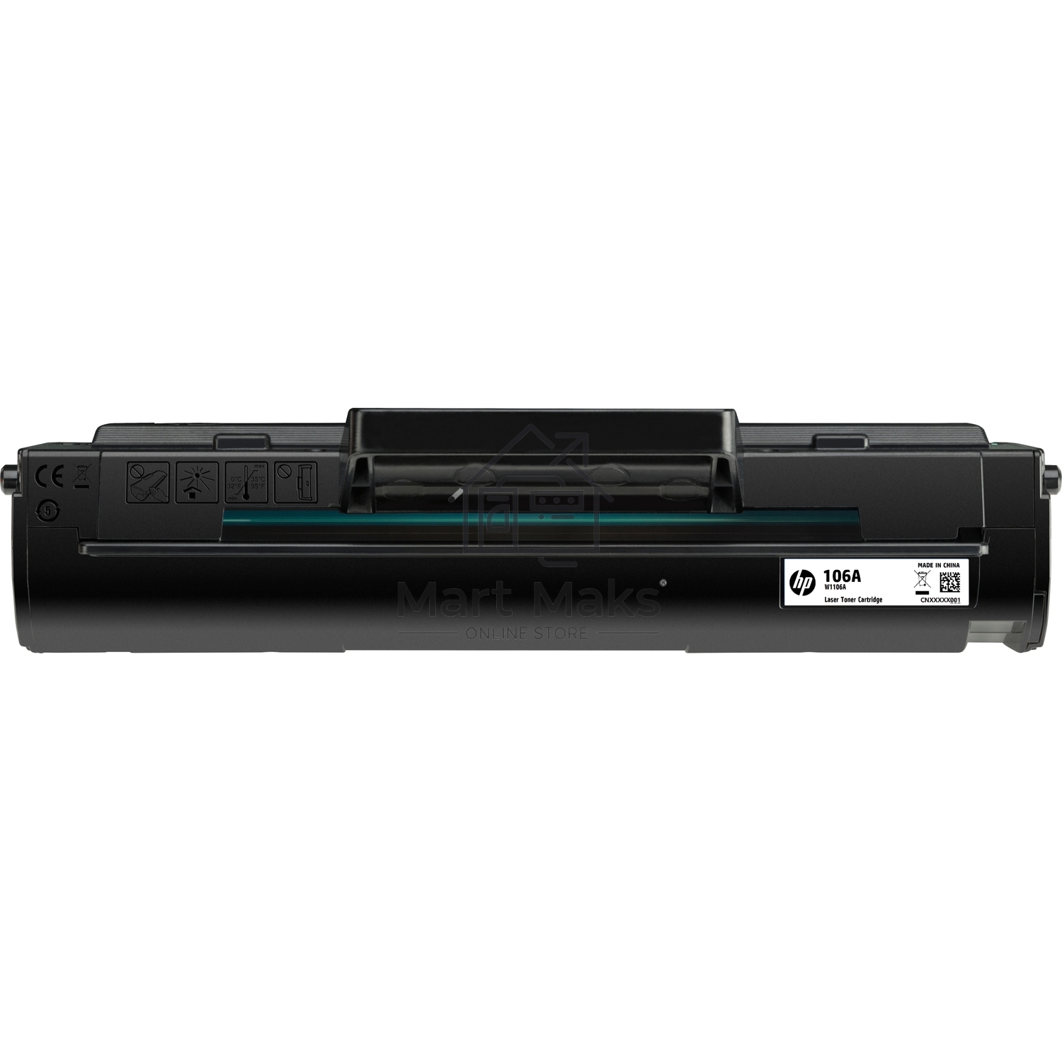 Картридж лазерный HP W1106A (HP 106A) черный для HP Laser 107/135/137 1000 страниц.