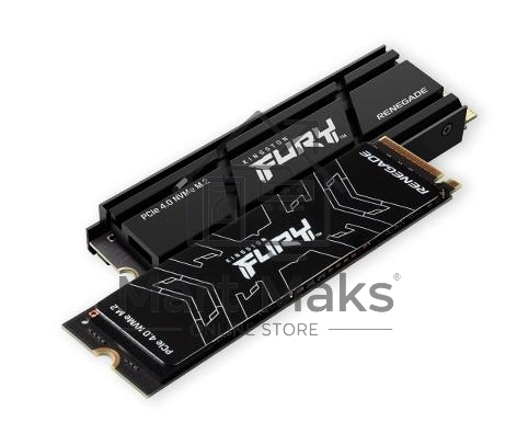 Накопитель SSD Kingston Fury Renegade, 1Tb, PCIe 4.0 x4, M.2 2280, NVMe, R/W 7300/6000, с радиатором