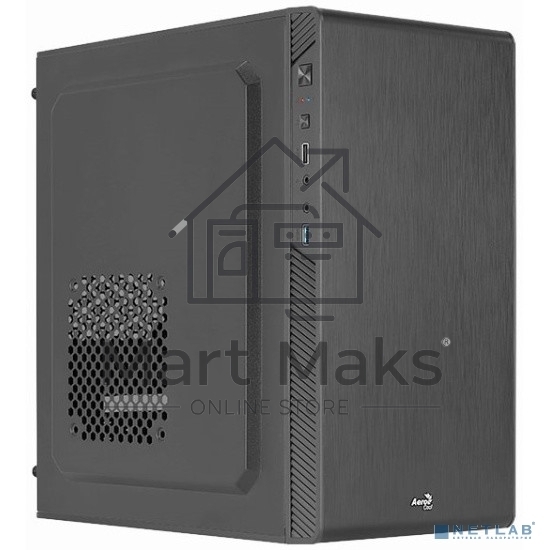 Компьютерный корпус Aerocool / Formula / Formula CS-106-S-BK-v1 черный без БП mATX 1x120mm 1xUSB2.0 1xUSB3.0 audio