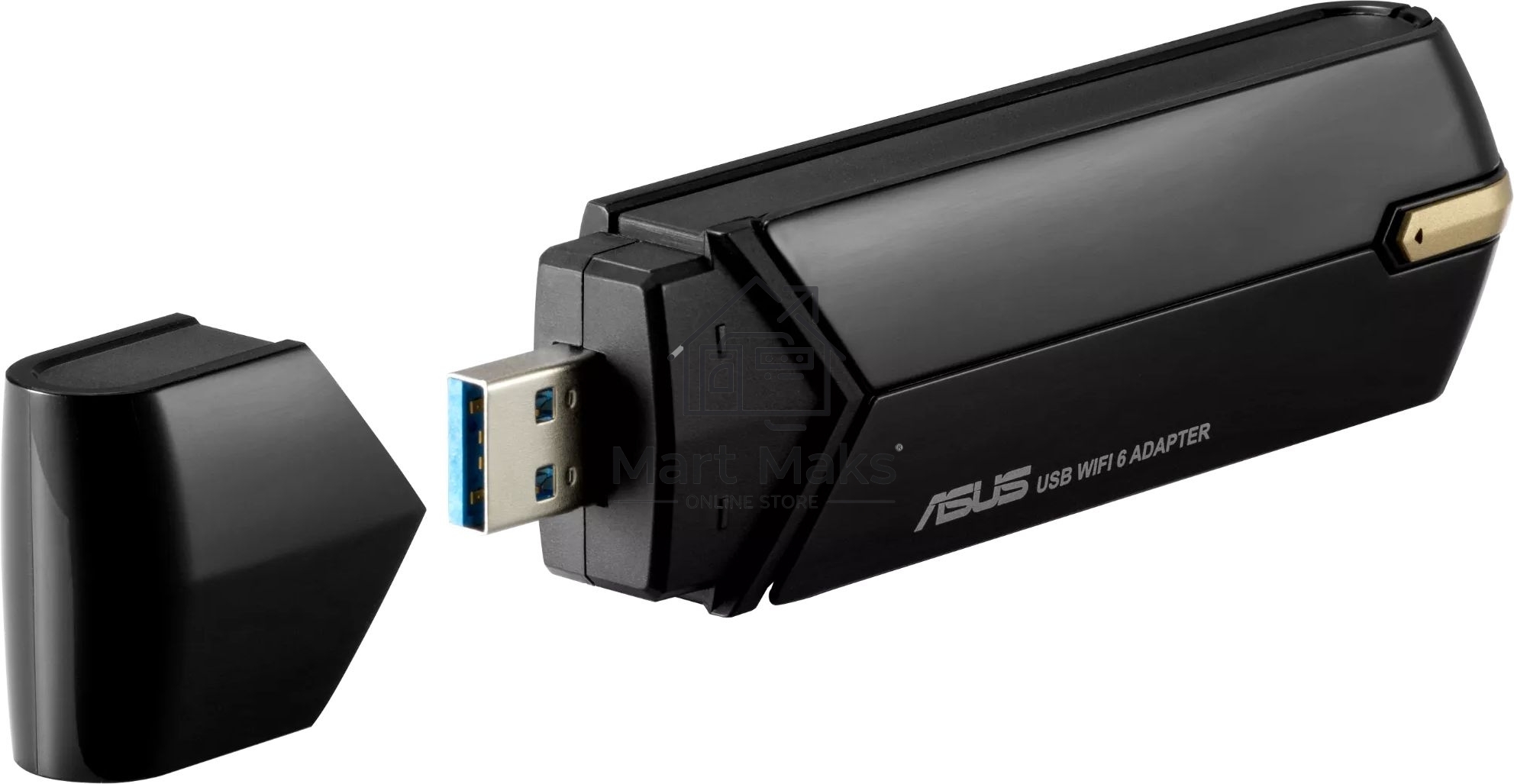 Адаптер беспроводной связи (Wi-Fi) ASUS USB-AX56 /EU /NO CRADLE (90IG06H0-MO0R10) (565284)