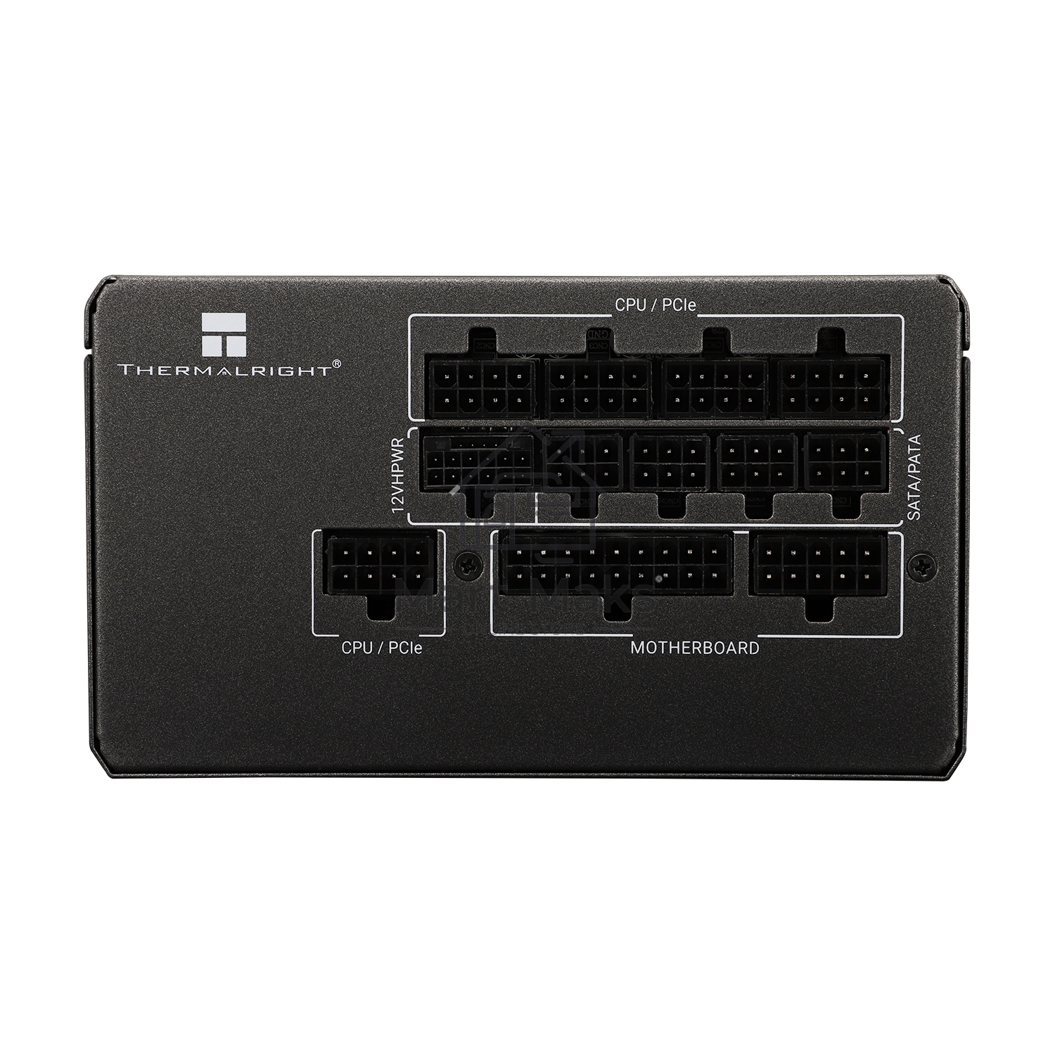 Блок питания Thermalright, 1000W 80+ Platinum (ATX, 3.0, PCIe 5.0, Full modular, 1x24(20+4)pin, 1xCPU 8(4+4)pin, 2xPCIe*2 8(6+2)pin, 1x12VHPWR PCIe 5.0 12+4pin 600mm, 6xSATA3, 4xMOLEX4pin, Active, 120x120mm, 150x140x86mm, APFC, OPP, OVP, OTP, OCP, SCP, UV