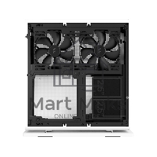 Компьютерный корпус без блока питания Fractal Design Ridge, 2x140mm, 2xUSB-A 3.2 + 1xUSB 3.2 Type-C, SFX PSU Support, mITX White