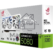 Видеокарта ASUS ROG-ASTRAL-RTX5080-O16G-WHITE белый