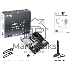 Материнская плата ASUS PRIME B860M-A WIFI, LGA1851, Intel B860, 4xDDR5, 4xSATA, 2xM.2, 1xPCIe 5.0 x16, DisplayPort, HDMI, 1x2.5Gb LAN, USB Type-C, 3x3.5 мм, 7.1, microATX