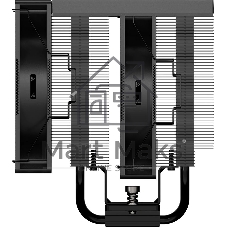 Устройство охлаждения(кулер) PcCooler RT620Pro TC ARGB Soc-AM5/AM4/1151/1200/2066/1700 черный 4-pin 34.9dB Al+Cu 265W Ret (RT620PROTC-BKAWYX-GL)