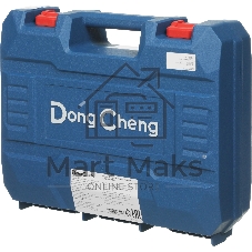 Дрель-шуруповерт DongCheng DCJZ2050i, 20 В, 2 Ач, 50 Нм, бесщеточный, ударный