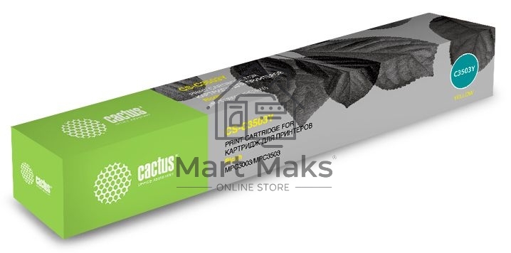 Картридж лазерный Cactus 841818 CS-C3503Y желтый (18000 стр.) для Ricoh MP C3503