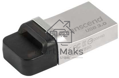 Флешка USB R/W R/W Transcend 32GB JetFlash 880, USB 3.0 OTG,Металл