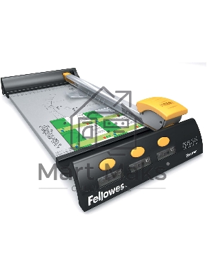 Резак дисковый Fellowes Electron A4 A4/10лист/320/ручн.прижим 54104