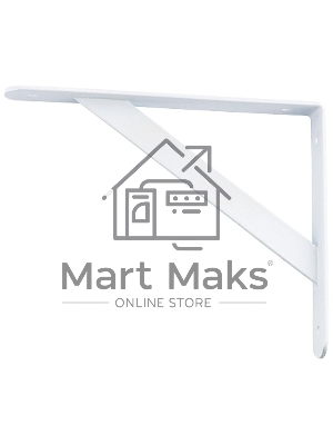 Кронштейн усиленный 250 х 150 х 30 х 4 мм, белый Сибртех Кронштейн усиленный 250 х 150 х 30 х 4 мм, белый Сибртех