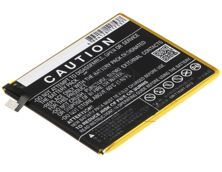 Аккумулятор CameronSinoCS-MX688SL BT68 для Meizu M3S mini 3.85V / 2800mAh / 10.78Wh