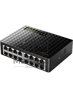 Коммутатор Cudy FS1016D (L2) 16x100Мбит/с неуправляемый