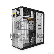 Компьютерный корпус Miditower ExeGate CP-603UB Black, ATX, (CP500W, 80мм), 2*USB+2*USB 3.0, Audio, замок блокировки кнопки питания