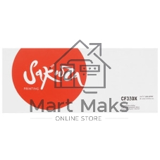 Картридж лазерный Sakura CF330X для HP LJ M651, M651DN, M651N, M651Xh, черный, 20 500 к.