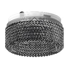 Насадка для корпуса светильника N6151 BK тонированный D60*H25mm Out20mm MR16 (для корпуса светильника)