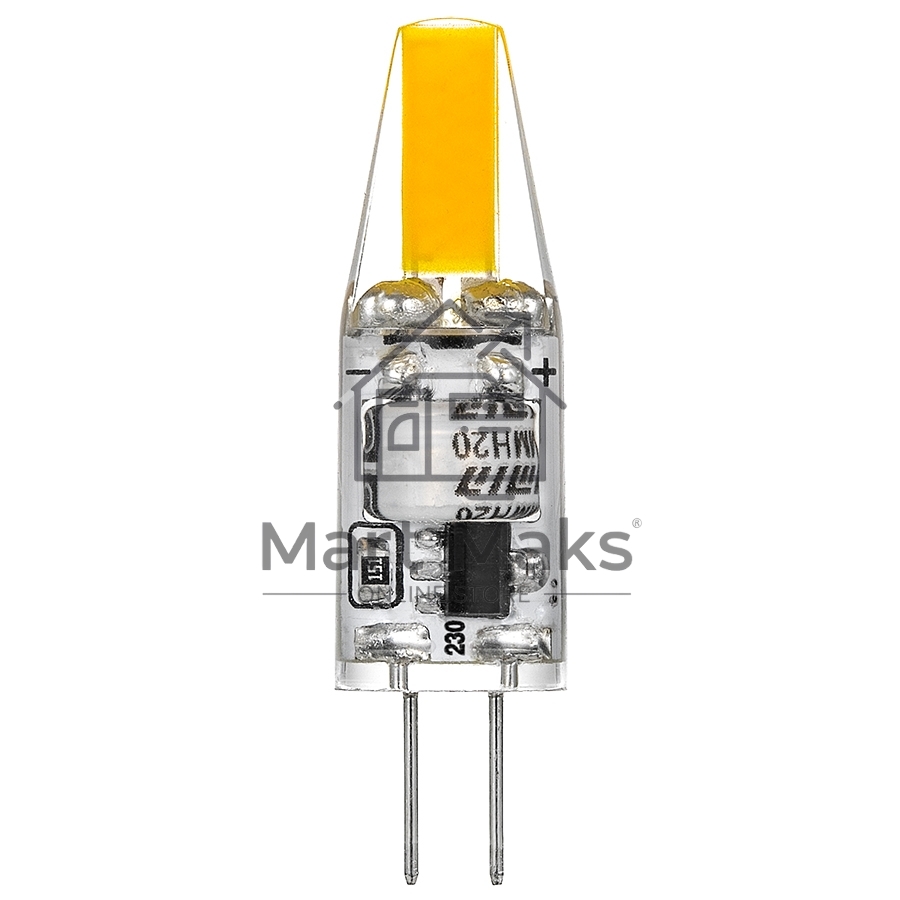 Лампа Светодиодная General  GLDEN-G4-3-C-220-2700 Индивидуальная коробка 1/10/100/500