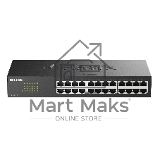Коммутатор D-Link DES-1024D/H2A, 24×100 Мбит/с, неуправляемый