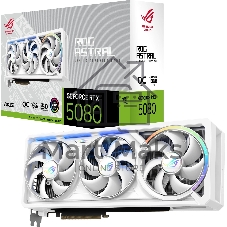 Видеокарта ASUS ROG-ASTRAL-RTX5080-O16G-WHITE белый