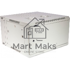 Шкаф коммутационный Lanmaster (TWT-CBW3M-12U-6X6-GY) настенный 12U 600x600мм пер.дв.металл задн.дв.спл.стал.лист 2 бок.пан. 60кг серый 441мм