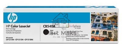 Картридж лазерный HP CB540A черный LJ P1215/1515 (2200стр.)